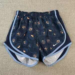 Nike Running Shorts Floral Blue Size XS